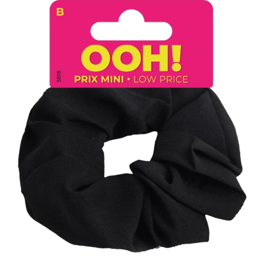 Chouchou pour Cheveux Grand Modèle Noir OOH !