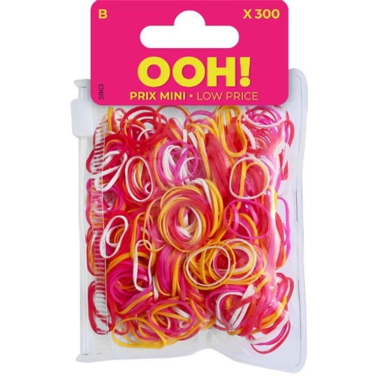 Minis Élastiques à Cheveux Couleurs OOH !