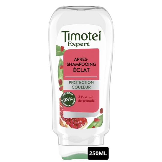 Après-Shampoing Éclat protection couleur pour Cheveux colorés Grenade & Karité Expert TIMOTEI