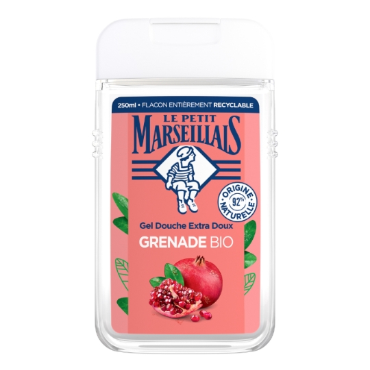 Gel douche Extra Doux Grenade Bio LE PETIT MARSEILLAIS