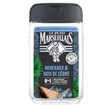 Gel douche Homme Corps Cheveux Visage Barbe Minéraux et Bois de Cèdre LE PETIT MARSEILLAIS