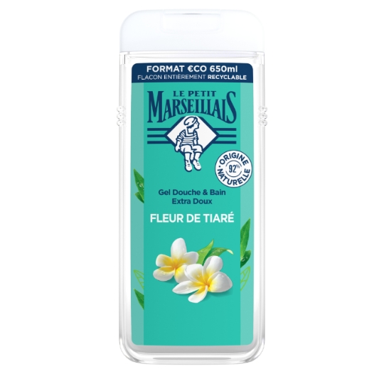 Gel douche Extra Doux Fleur de Tiaré LE PETIT MARSEILLAIS