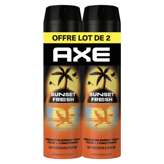 Déodorant spray Homme Anti-transpirant Sunset Fresh 48h AXE