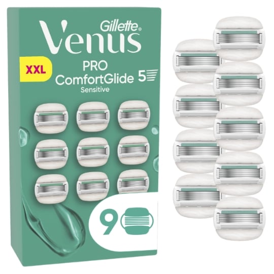 Recharges De Lames Pour Femme ComfortGlide Sensitive XXL Pro GILLETTE