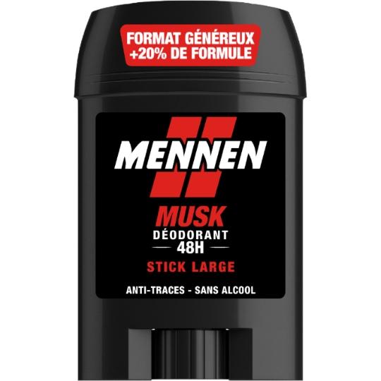 Déodorant stick homme Musk 24h MENNEN