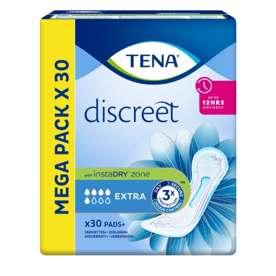 Serviettes Fuite Urinaire Extra Discreet TENA