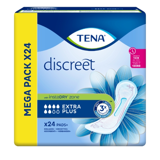 Serviettes Fuite Urinaire Extra Plus Discreet TENA