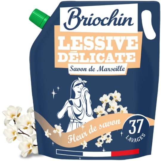 Lessive liquide Savon de Marseille Linge Délicat BRIOCHIN