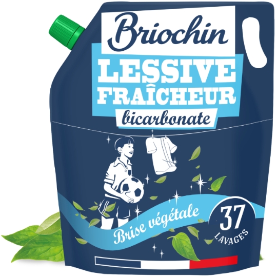 Lessive liquide au Bicarbonate de Soude Fraicheur BRIOCHIN