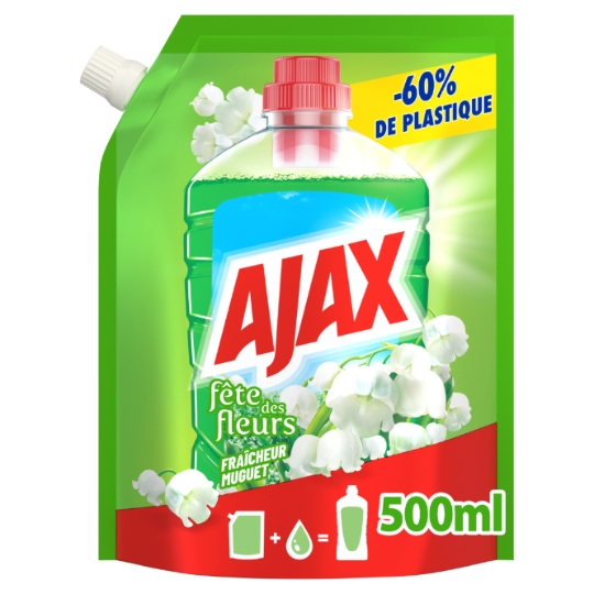 Nettoyant Ménager Liquide Fête des Fleurs Fraîcheur Muguet AJAX