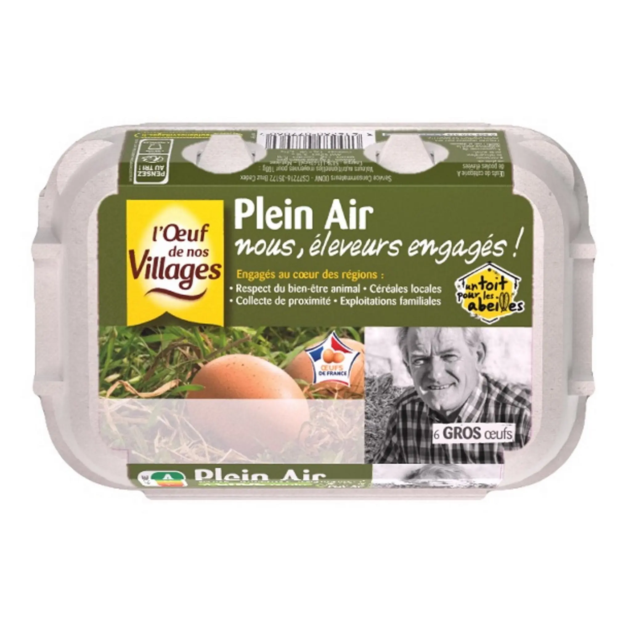 L'OEUF DE NOS VILLAGES Oeufs de poules élevées en plein air