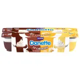 DANETTE Liégeois au chocolat et saveur vanille