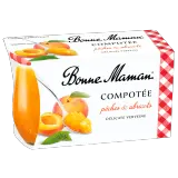 BONNE MAMAN Compotée de pêches abricots et verveine