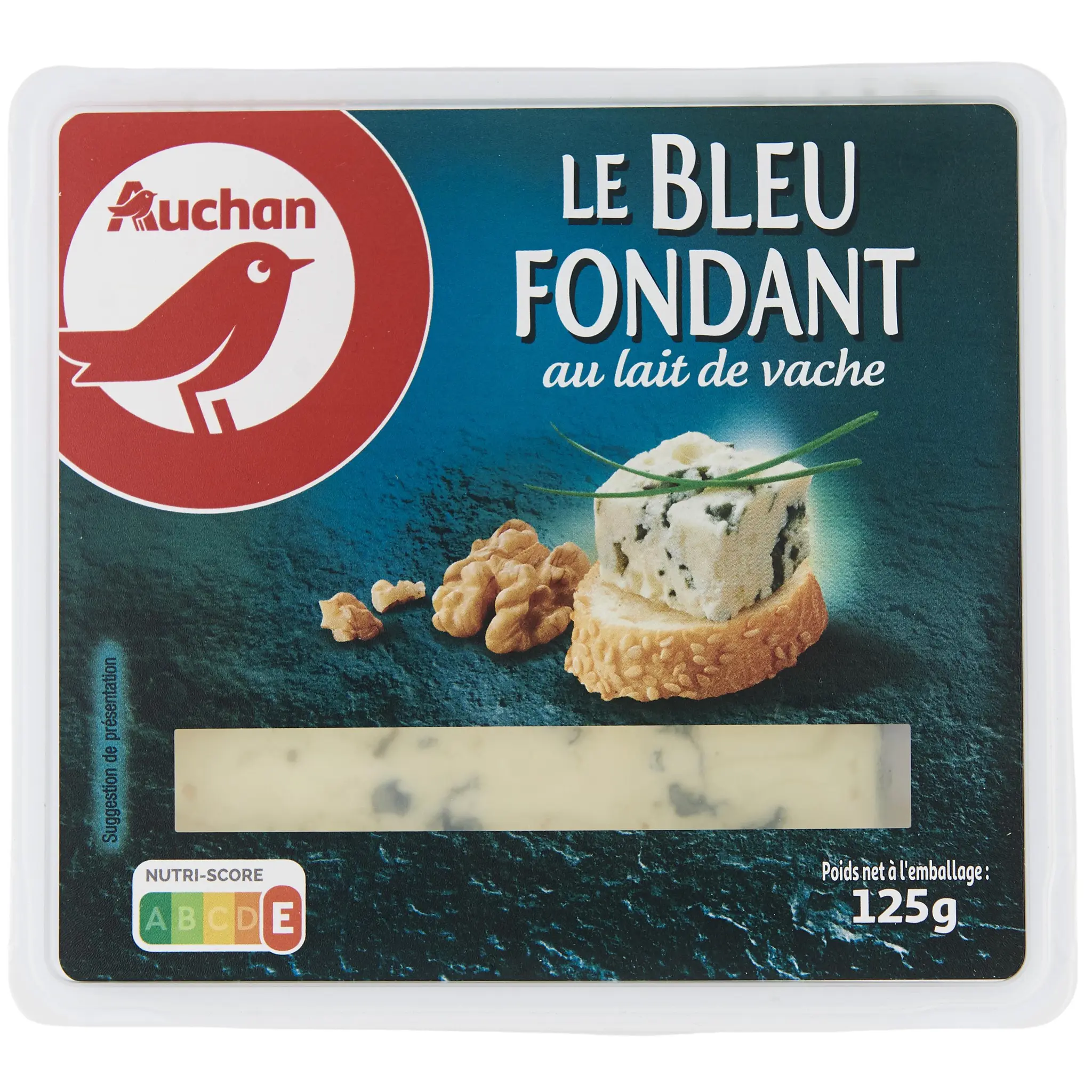 AUCHAN Bleu fondant
