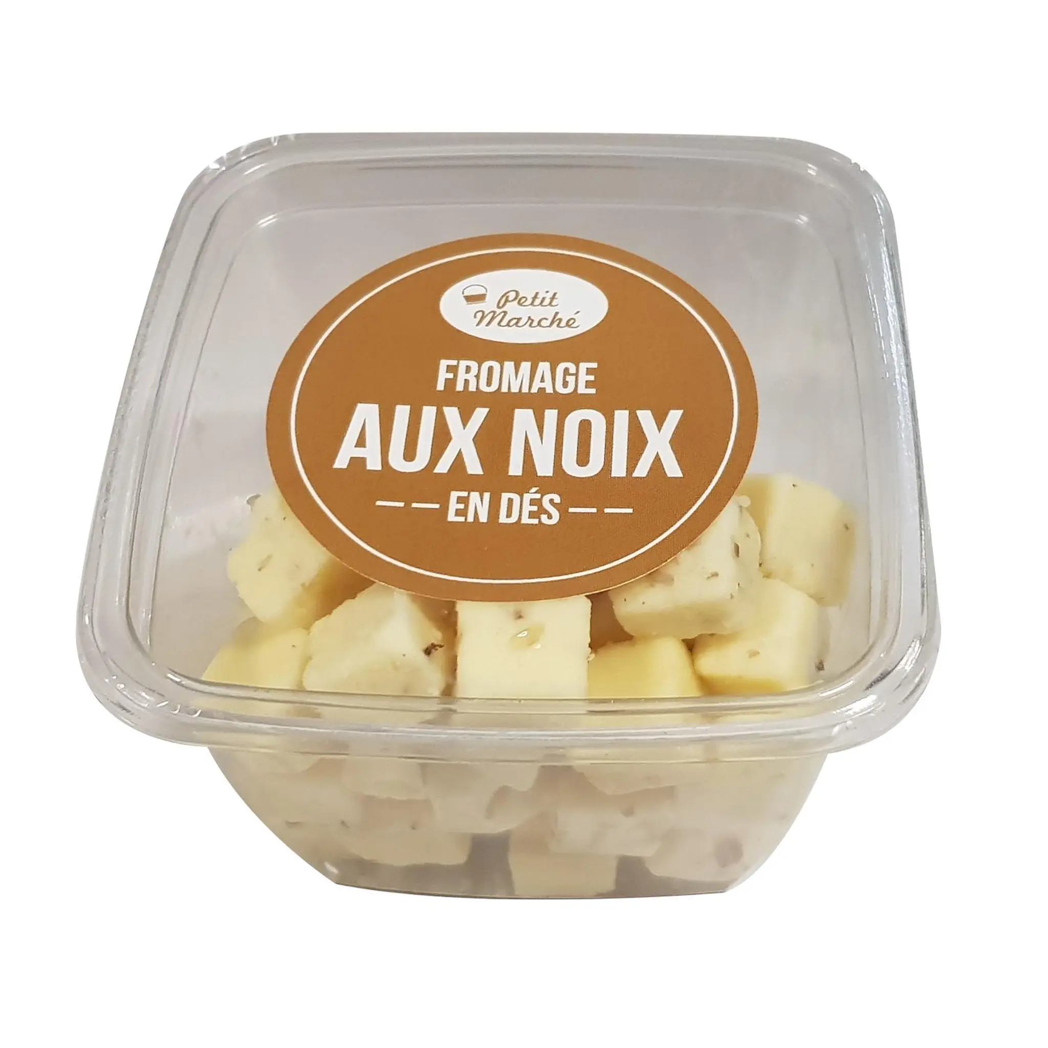 PETIT MARCHE Fromage aux noix en dés