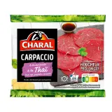 CHARAL Carpaccio de boeuf et sa marinade à la Thai