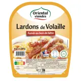 ORIENTAL VIANDES Lardons de volaille fumés halal