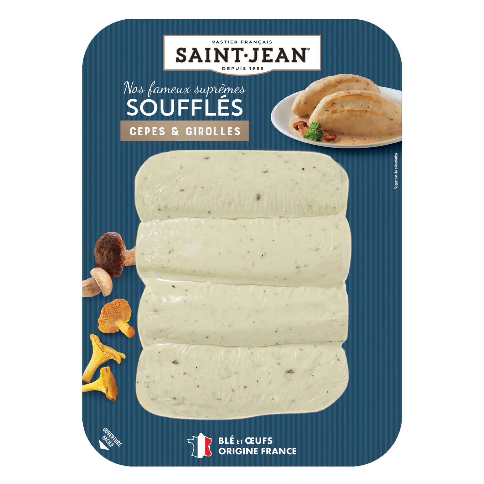 SAINT JEAN Suprêmes soufflés Cèpes Girolles