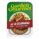 GARDEN GOURMET Le Gourmand Steak végétal Soja, Poivre et Persil
