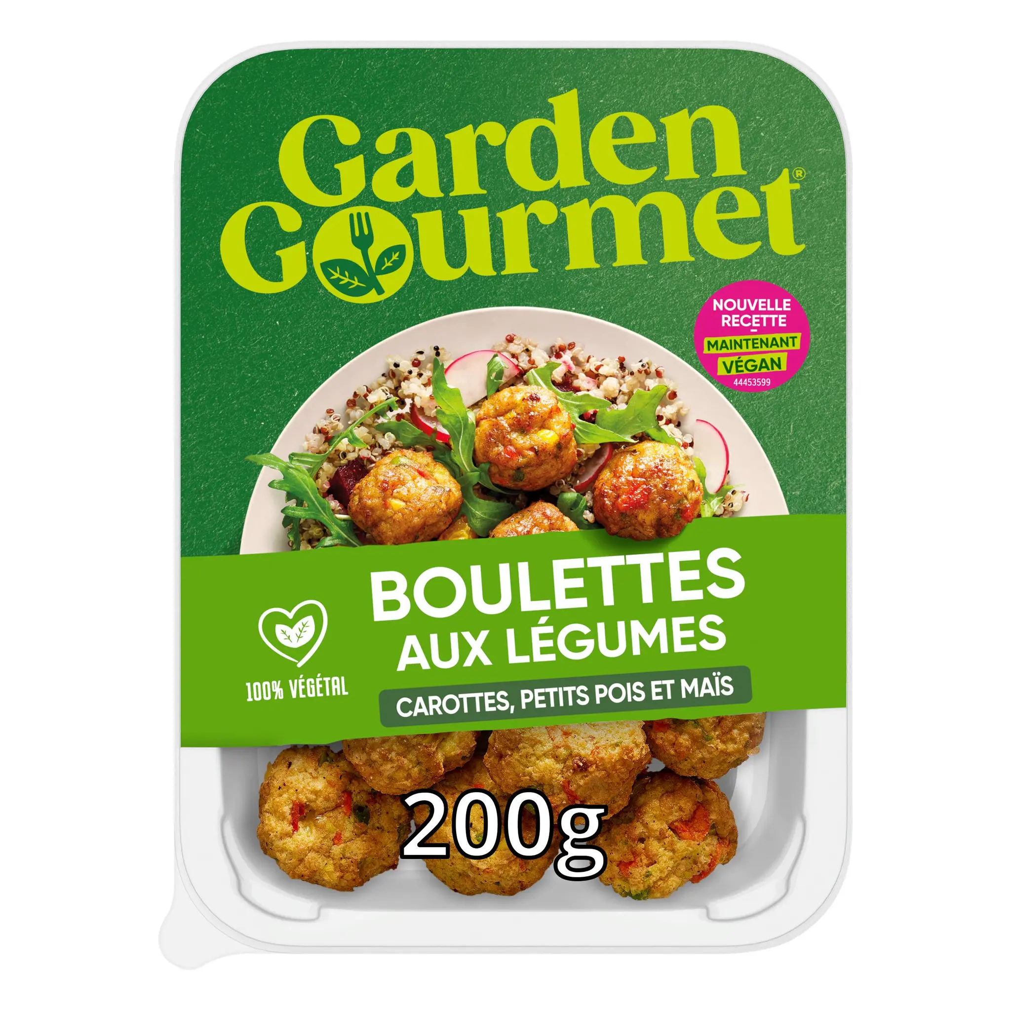 GARDEN GOURMET Végétal Boulettes aux Légumes