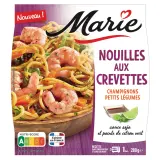 MARIE Nouilles aux crevettes champignons et petits légumes