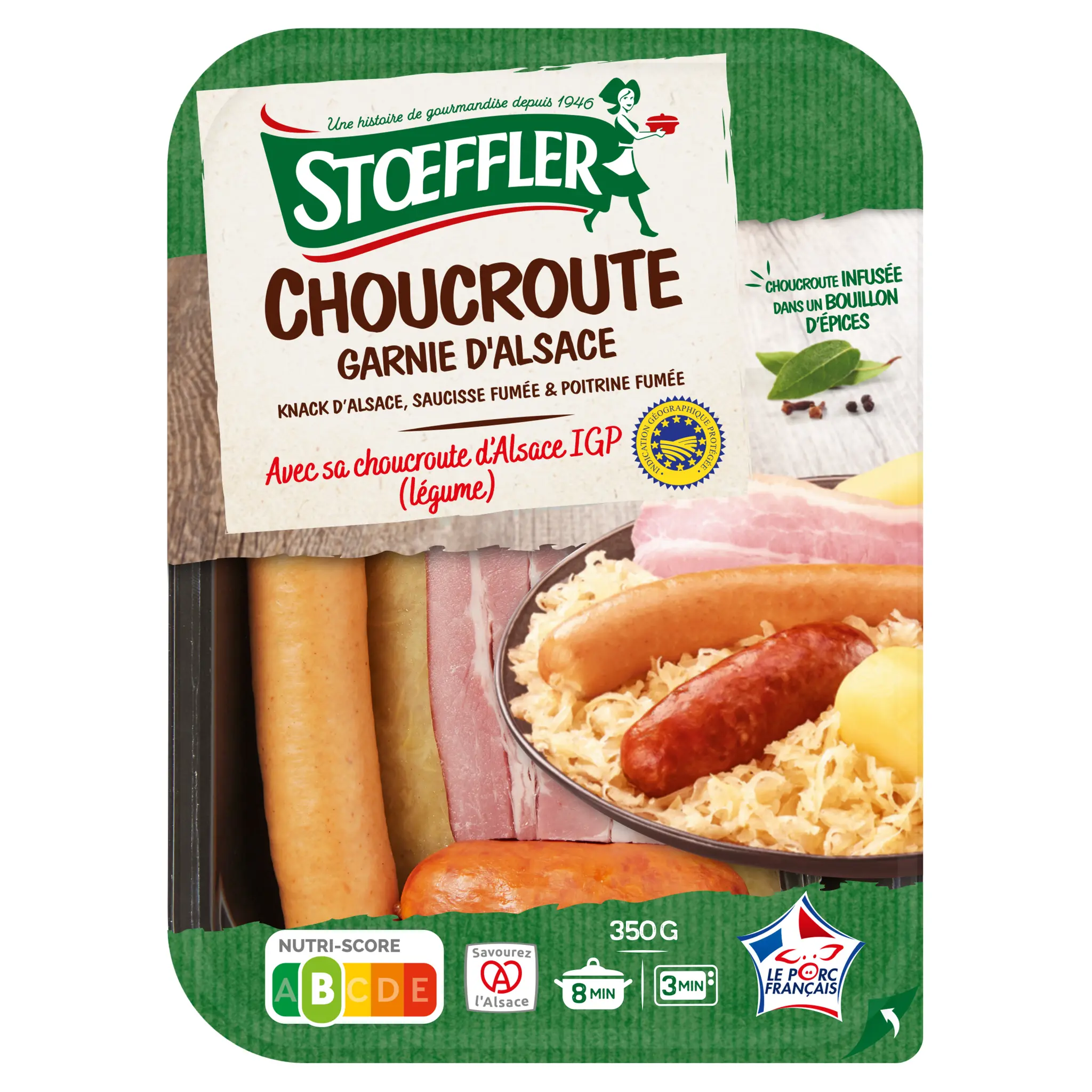 STOEFFLER Choucroute garnie d'Alsace