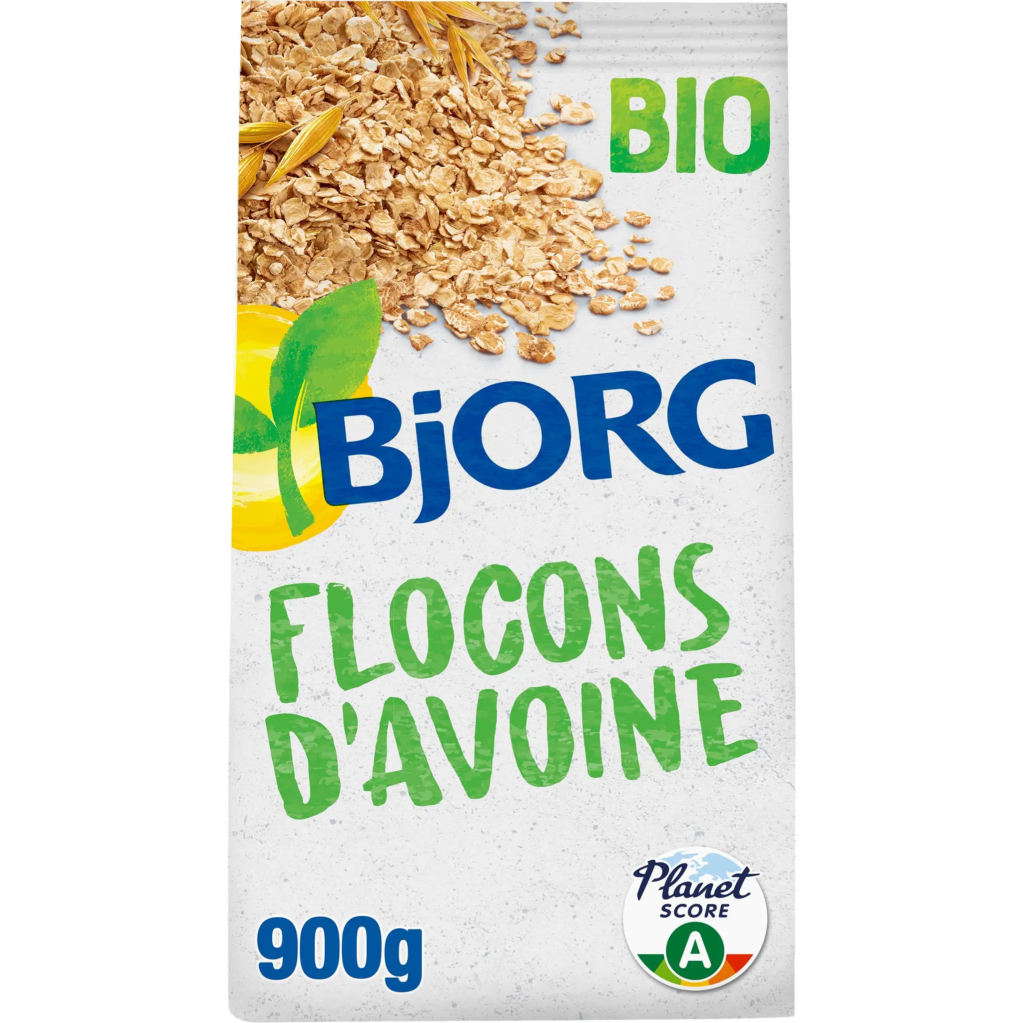 BJORG Flocons d'avoine céréale complète bio
