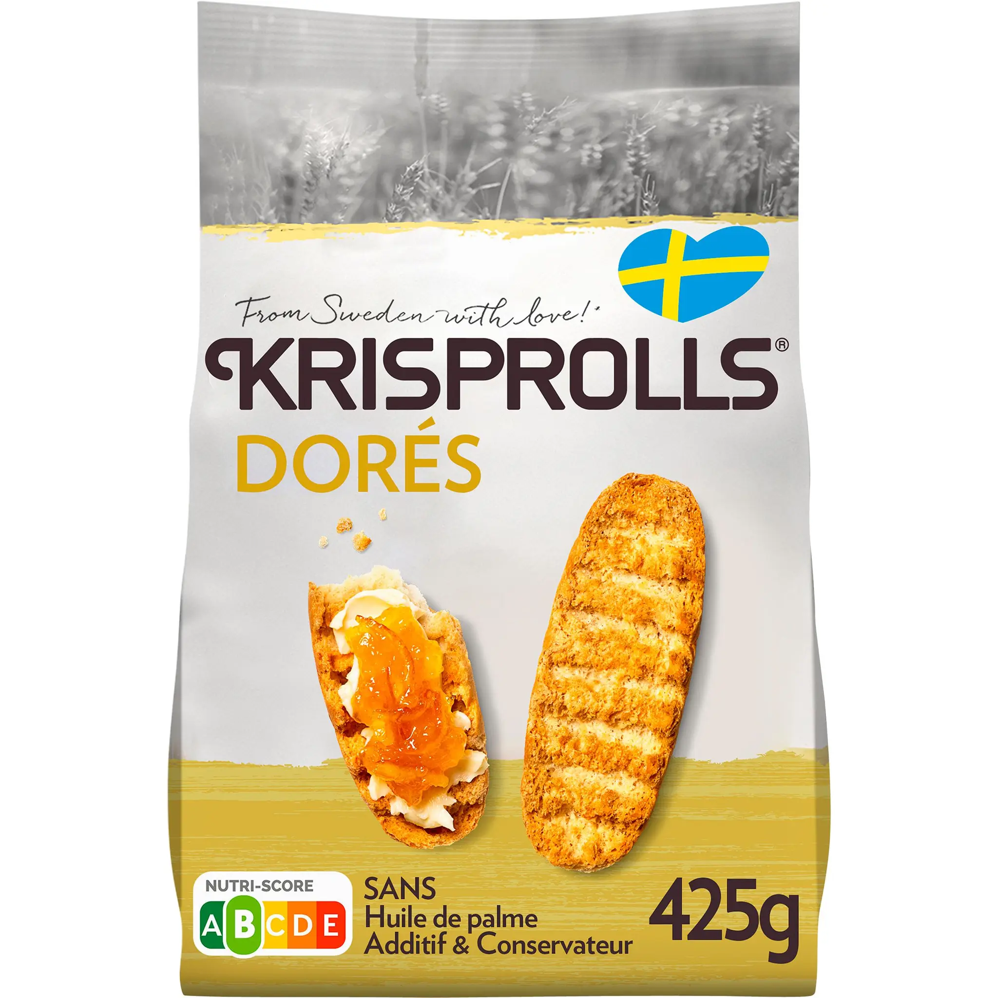 KRISPROLLS Petits pains suédois dorés