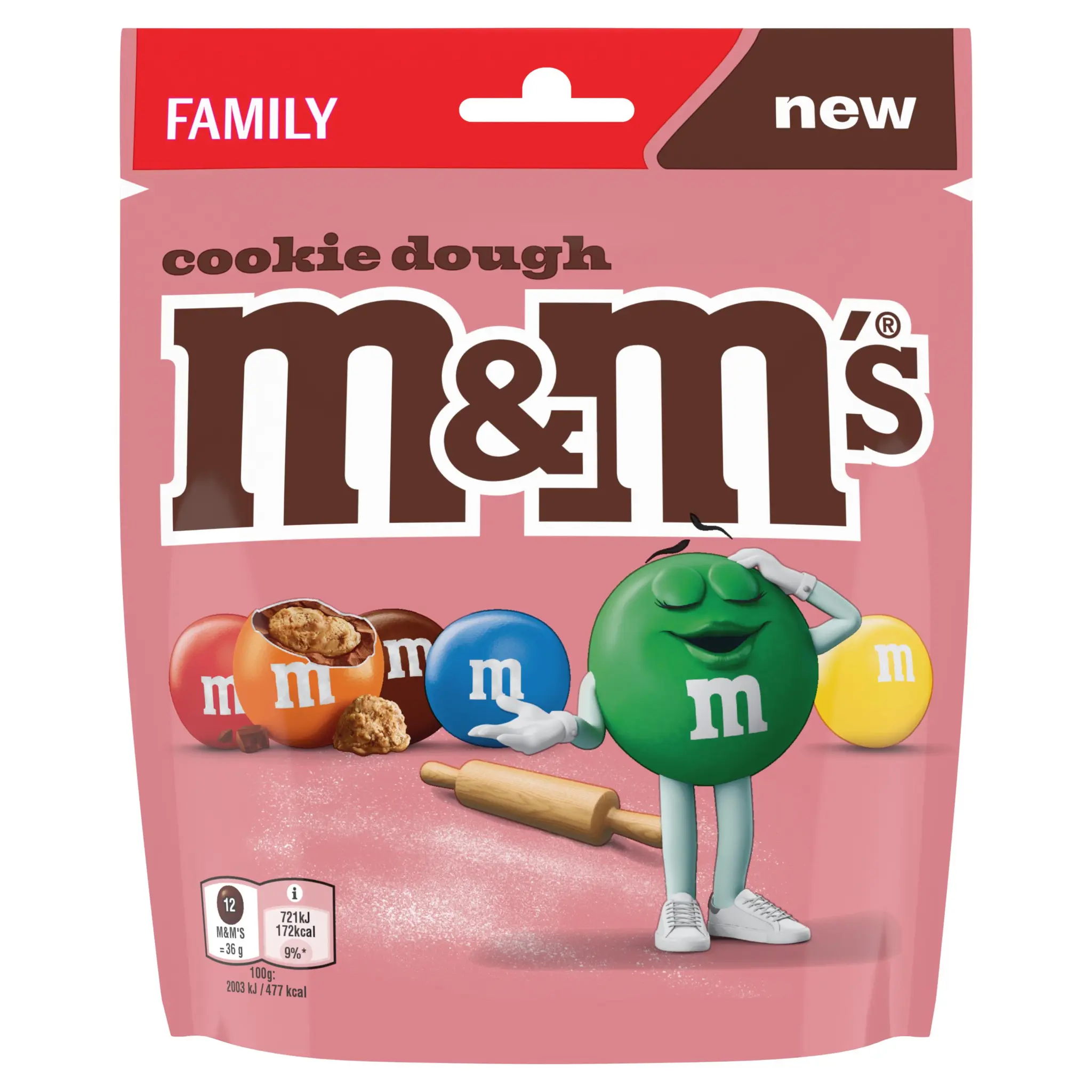 M&M'S Billes chocolatées goût pâte à cookie
