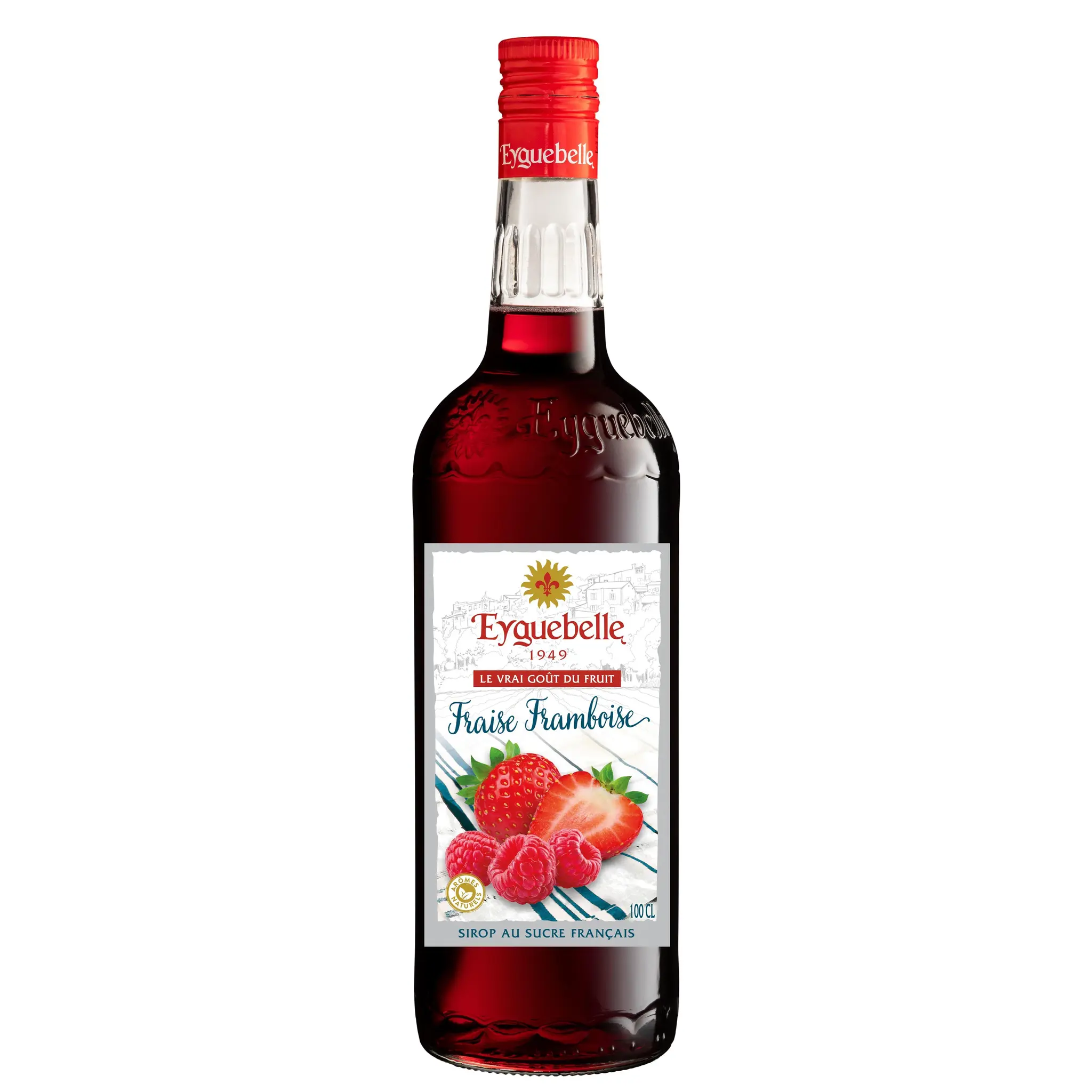 EYGUEBELLE Sirop de fraise framboise