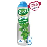 TEISSEIRE Sirop de menthe zéro sucre