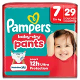 PAMPERS Baby Dry couches-culottes Taille 7 (15 kg+)