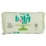 AUCHAN BABY Cosmos Lingettes nettoyantes aloe vera bio