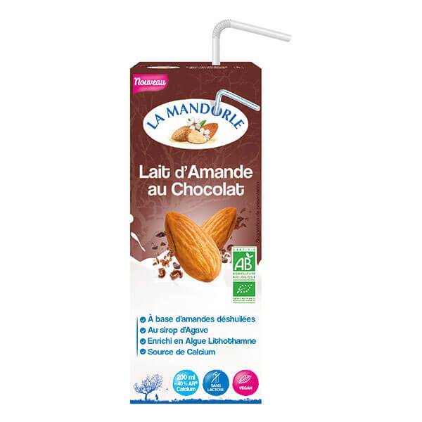 Boisson amande au chocolat bio