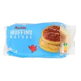 Auchan Muffins Nature, 4 muffins - 250g
