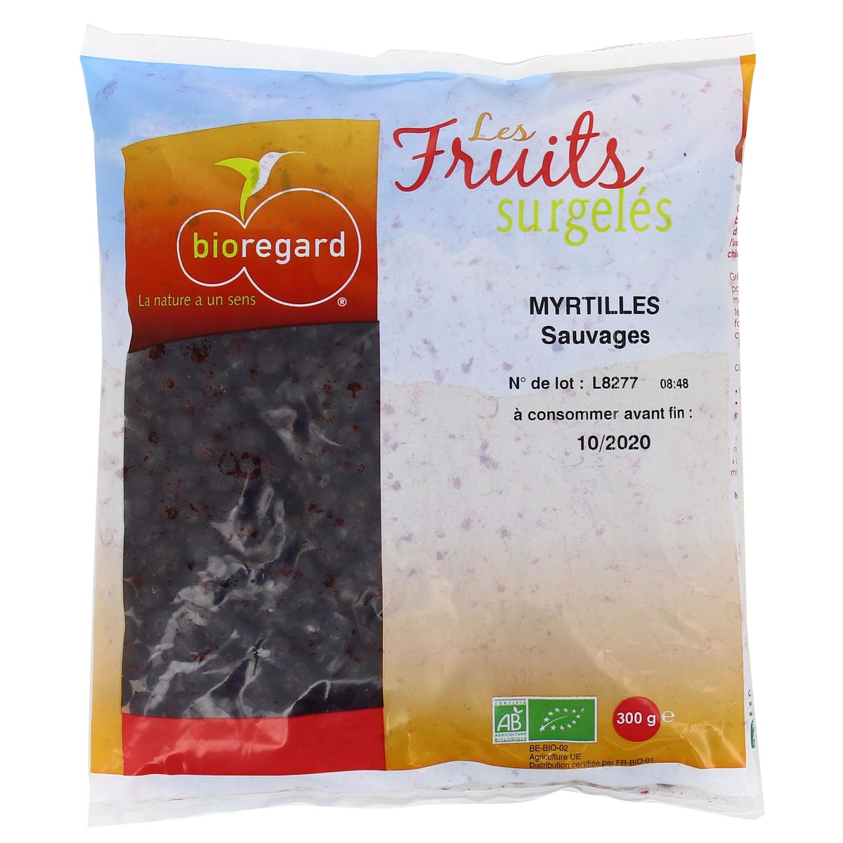 Bioregard Myrtilles Sauvages Bio, 300g