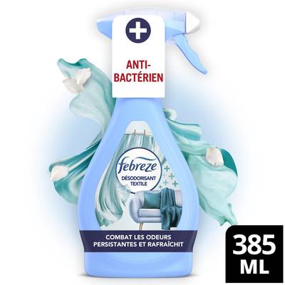 Febreze Désodorisant Textile Désinfectant Lenor Bouquet Floral, 385ml