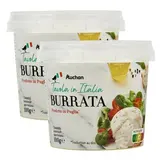 Auchan Tavola In Italia Burrata, Lot de 2x100g