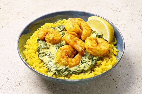 Crevettes coco & curcuma, Frichti (380 g)