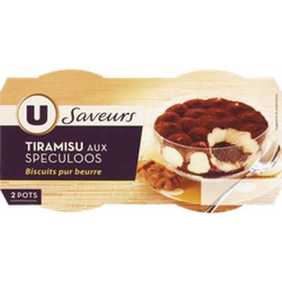 Tiramisu aux spéculoos, U (2 x 100 g)