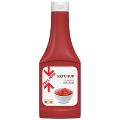 Ketchup nature, Prix mini (560 g)