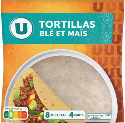 Tortillas de maïs, U (x 8, 320 g)
