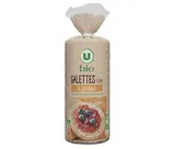 Galettes de riz aux 4 céréales, U BIO (130 g)