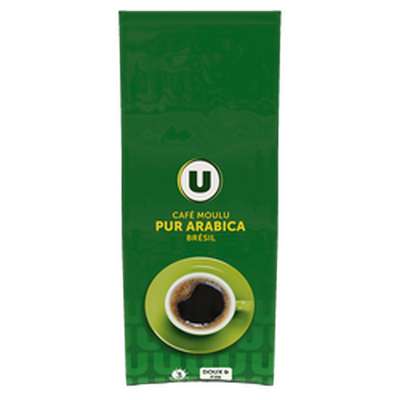 Café moulu arabica brésil, U (250 g)