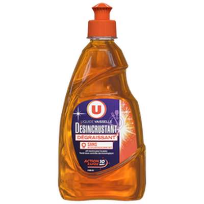 Liquide vaisselle désincrustant, U (500 ml)