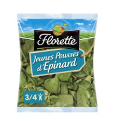 Jeunes pousses d'épinard, Florette (100 g)