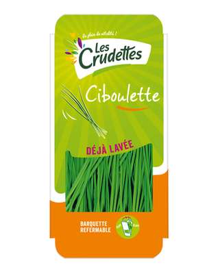 Ciboulette lavée, Les Crudettes (11 g)