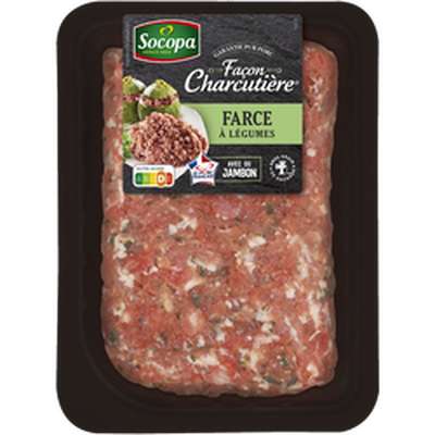 Farce à légumes origine France en barquette,  Socopa (500g)