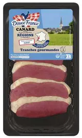 Tranches gourmandes de canard, Douce France (200 - 250 g)