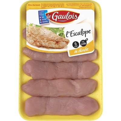 Escalope de dinde, Le Gaulois (x 6, 720 g)